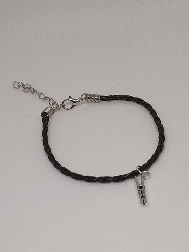 Bracciale unisex cuoio con - bracciale,