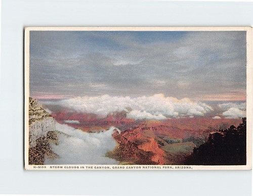 Cartolina nuvole tempesta - di,