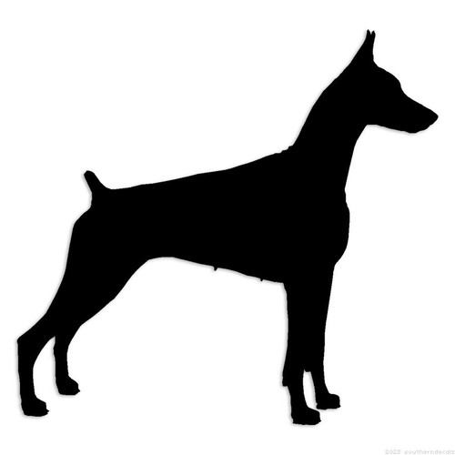 Adesivo tedesco pinscher - adesivo,
