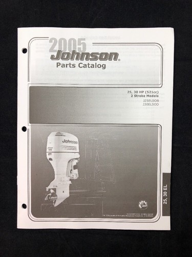 2005 johnson parts catalog - 2005,