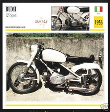 1953 Moto Rumi 125cc Sport