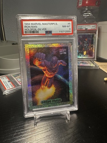 1994 marvel masterpieces iron - masterpieces,