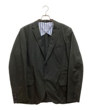 DANIELE ALESSANDRINI Giacca sartoriale in cotone nero