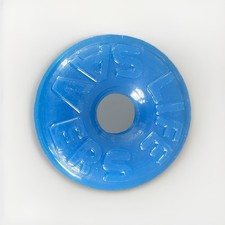 Arte da parete blu caramella