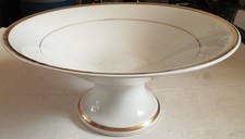 Richard Ginori Alzatina Fruttiera Centro Tavola Ceramica Vintage Filo Oro 