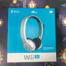 CUFFIE GAMING WIIU NINTENDO TURTLE BEACH EAR FORCE NLa Come Nuove