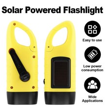 Torcia led ricaricabile dinamo