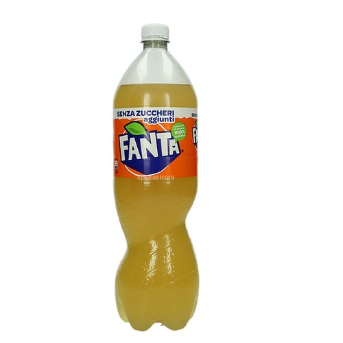 Fanta light orange aranciata - orange,