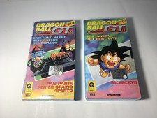 DRAGON BALL GT VIDEO CASSETTE VHS DE AGOSTINI  N. 1 E 2