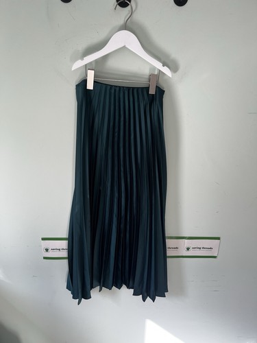 Gonna verde plissettata - ,, zara
