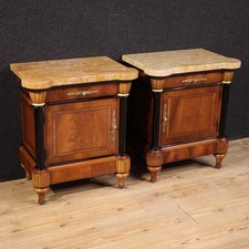 Pair of wooden furniture