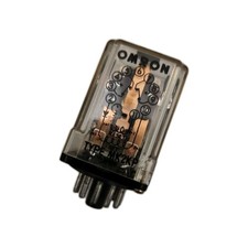 Omron MK2KP 24 AcDc-114759 rele' con ritenuta magnetica 2 contatti scambio NA/NC