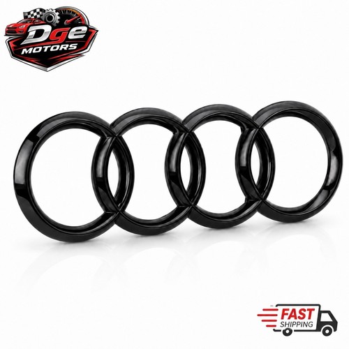 Logo audi nero lucido - audi,