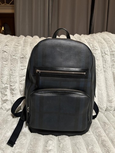Zaino burberry tela pelle - zaino,