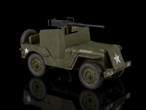 Jeep corazzata americana
