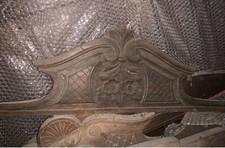 Antiche testate Letto in legno