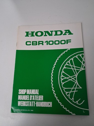 Honda cbr1000f manuale - honda,