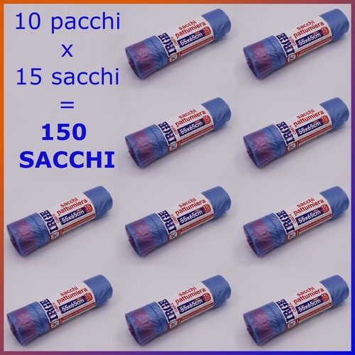 Sacchi spazzatura 55x65 con - sacchi,