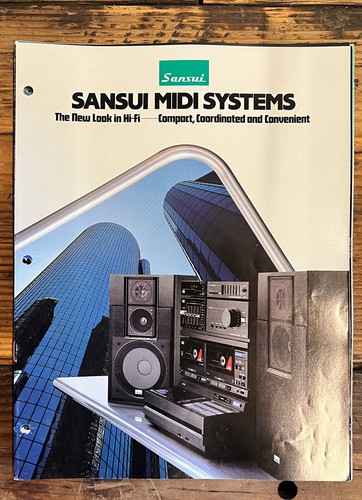 Sansui midi systems m900 m700 - midi,