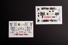 F-100F - Decalcomanie 3D