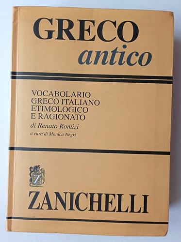 Vocabolario greco antico - vocabolario, di
