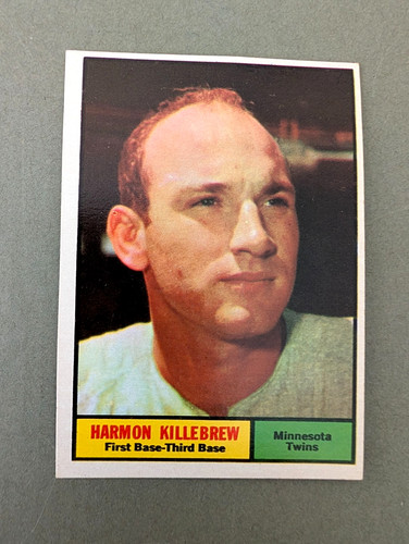 1961 topps harmon killebrew - topps,