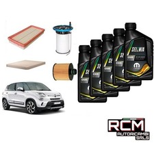 Kit Filtri Tagliando 5LT Olio Selenia 5w30 FIAT 500X 500L Jeep Renegade 1.6 MJET