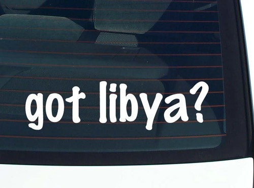 Hai libia decalcomania - hai, libia?