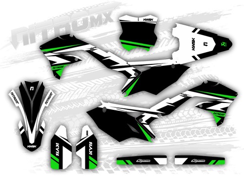 Kit grafica adatto kawasaki - kit, kx