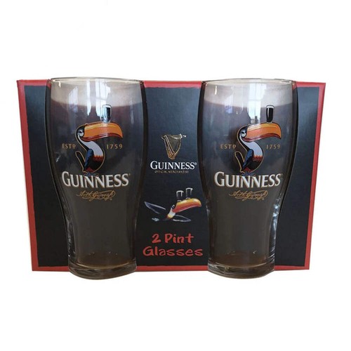 Guinness toucan design - guinness, two