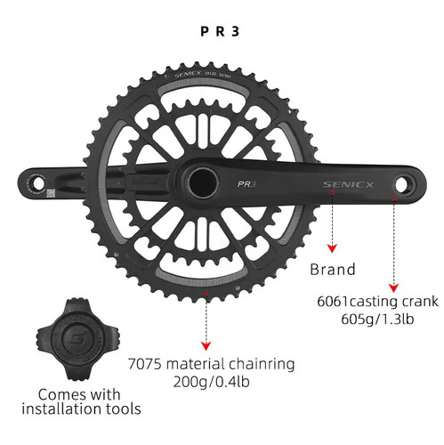 Guarnitura bici strada