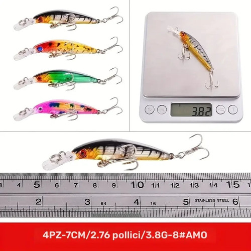 Lotto esche pesca finte - pesca,