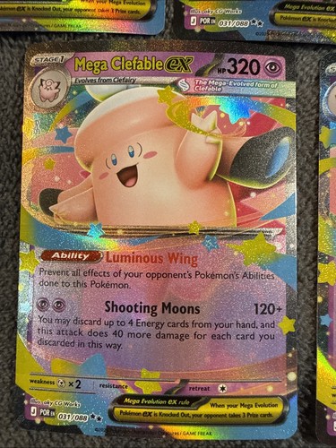 Mega clefable 031 088 - clefable, ex