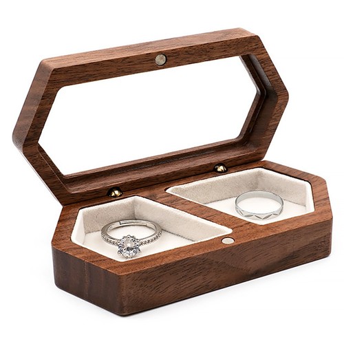 Scatola porta anelli legno - scatola,