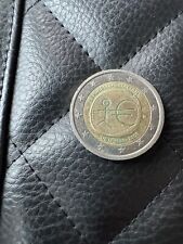 moneta 2 euro con omino a