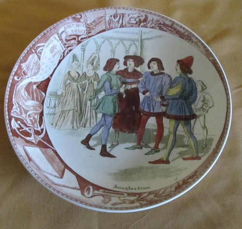 Assiette faïence - , de