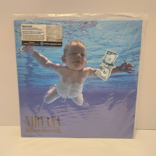 Nirvana nevermind sealed - nirvana,