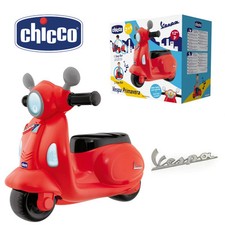 CHICCO VESPA PRIMAVERA CAVALCABILE LUCI E SUONI ROSSA 009519