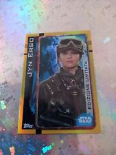 TOPPS STAR WARS ROGUE ONE LIMITED EDITION JYN ERSO ITALIAN EDITION LIMITATA 