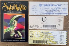 Cirque du Soleil Ticket Stubs