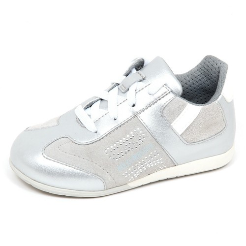 E2046 sneaker bimba silver