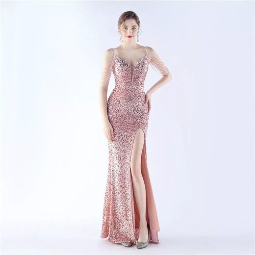 Vestito abito elegante lungo - abito,