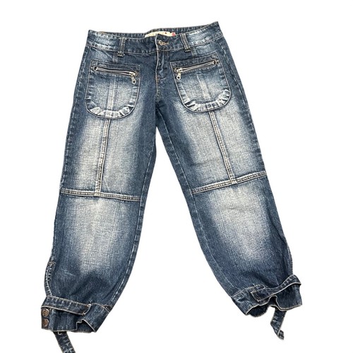 Evisu pantaloni blu denim - evisu,