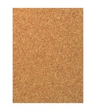 Set 3 Pezzi Pannello Sughero 15x20cm Pannelli Foglio Pressato Spessore 3mm Legno