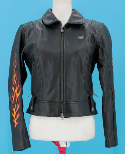 Giacca biker vintage donna