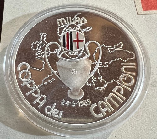 Medaglia celebrativa milan - medaglia,