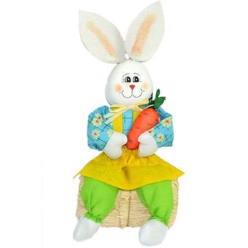 Coniglio pasqua seduto con - di,