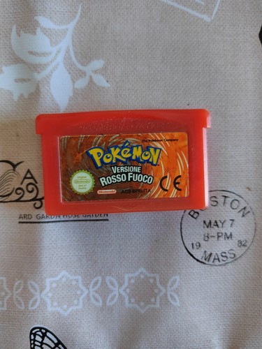Pokemon versione rosso - rosso, fuoco