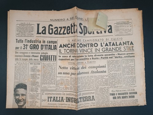 Rivista gazzetta sportiva n - la,