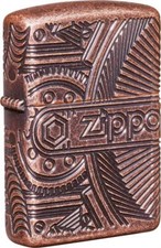 Zippo Accendino Gear Rame